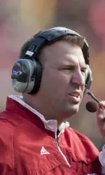 <b>Wisconsin head coach Bret Bielema</b>