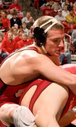 <b> Senior Kyle Ruschell went 3-0 on the first day of competition, only allowing his opponents to score six total points against him.</b>