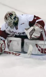 <b>Scott Gudmanson recorded the team's first shutout of the season</b>