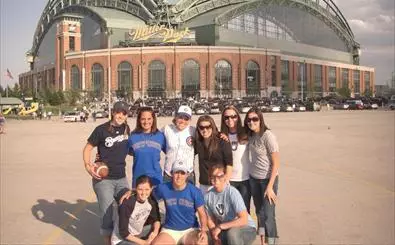 Women's golf team stays active off the course Image