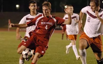 <b>Scott Lorenz had two of the Badgers' nine shots-on-goal Friday</b>