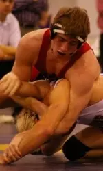 <b>No. 8 junior Trevor Brandvold defeated sophomore Matt Powless 10-1 in Wisconsin's 21-18 victory over Indiana.</b>