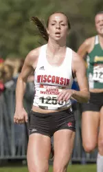 <b> Junior Caitlin Comfort's veteran experience helped lead the Badgers to a 27th-place team-finish </b>