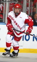 <b>Jake Gardiner had an assist on the game's only goal</b>