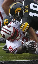 <b>Montee Ball's game-winning touchdown was one of several big plays in a special win over Iowa.</b>