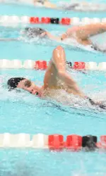 <b>Junior Danielle Beckwith won the 500-yard and the 1,000-yard freestyles as the Badgers beat Milwaukee on Friday.</b>