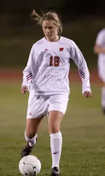 <b> Laurie Nosbusch (above) has earned an award in each of her three seasons at UW </b>