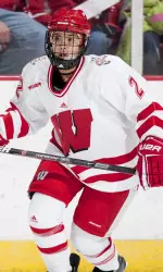 <b>Senior Kelly Nash is right at home on the ice for the Badgers</b>