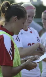<b> Wisconsin head coach Paula Wilkins </b>