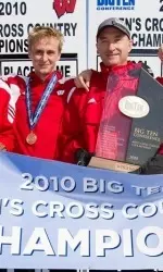 <b>Peacock and Byrne celebrate Athlete and Coach of the Year honors</b>