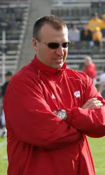 <b>Bret Bielema is now a two-time finalist for the Bryant Award.</b>