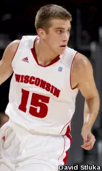 <b>Valentyn is shooting 44.4 percent from 3-point range this season.</b>