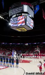 <b>Campers will get a chance to play on the Kohl Center floor.</b>