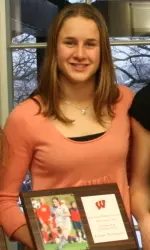 <b> Junior forward Laurie Nosbusch was named to the NSCAA Scholar All-Central Region team </b>