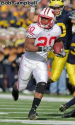 <b>James White leads the Badgers in rushing yards in 2010. Running backs coach John Settle said that in fall camp he knew White would