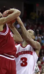 <b>Trevon Hughes tallied 16 points, three steals and six rebounds vs. Indiana.</b>