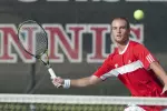 <b> Freshman Chris Freeman battled through his No. 3 singles match to help UW defeat SMU 4-0. </b>