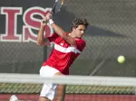 <b>No. 116 Patrick Pohlmann upset No. 77 Abe Souza in a three set tiebreak on Sunday.</b>