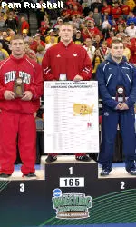 <b>Sophomore Andrew Howe won the national title at 165 lbs.</b>