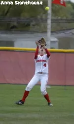 <b>Jennifer Krueger now holds the school record with 42 career stolen bases.</b>