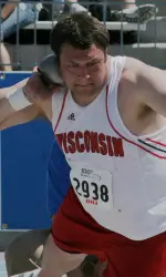 <b>Junior Jake Fritz won the shot put Saturday to open his outdoor season</b>