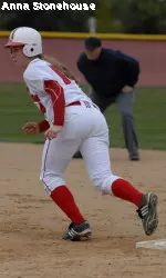 Freshman Molly Spence hit her second home run of the season against Buffalo Saturday morning.