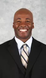 <b>Greg Jackson is the newest Badger assistant football coach.</b>