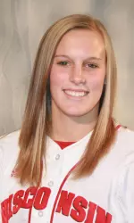 <b>Freshman Abby Gregory scored the lone Badger run against Penn State Saturday.</b>