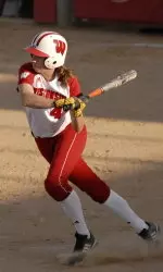 <b>Junior Jennifer Krueger stole her 21st base of the year, setting the school record for stolen bases in one season.</b>