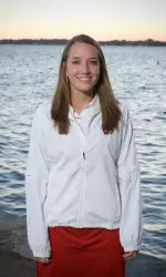 <b> Junior Carly Werwie claimed Wisconsin's best Big Ten championships finish since 2004 </b>