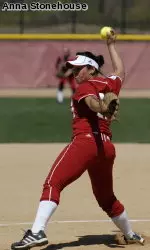 <b>Senior Letty Olivarez tied a school record with 17 strikeouts against Minnesota on Wednesday.</b>