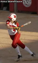 <b>Junior Jennifer Krueger went 4-4 with 2 RBI and a run scored in Wisconsin's win over Michigan State.</b>