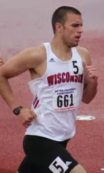 <b>Sophomore David Grzesiak used a personal-best score of 7,364 points to claim third place in the decathlon Saturday</b>