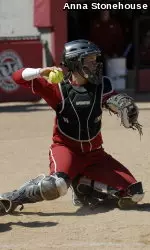 <b>Maggie Strange had a career-high two hits against Green Bay on March 31.</b>