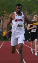 <b>Kyle Jefferson's victory in the 400 meters was one of three wins for the sprinter Saturday at the Musco Twilight</b>