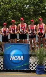 <b>UW's varsity four led the Badgers with a third-place finish at the 2010 NCAA Rowing Championships</b>