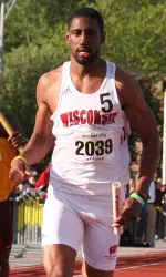 <b>Kyle Jefferson matched his liftime-best mark of 46.93 on his way to a win in the 400 meters at last weekend's Musco Twilight Invitational</b>