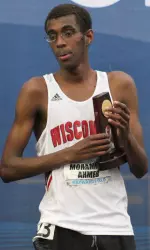 <b>Mohammed Ahmed was an All-American in both cross country and outdoor track as a freshmanr</b>
