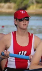 <b>Grace Latz rowed with the Badgers' varsity eight this year.</b>