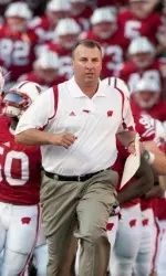 <b>Head coach Bret Bielema</b>