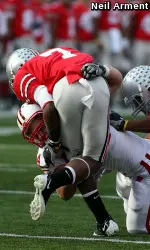 <b>Wisconsin's defense limited Terrelle Pryor and Ohio State to 184 yards but could not overcome three non-offensive TDs by the Buckeyes.</b>