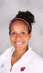 <b> Freshman Kodee Williams scored the Red team's final goal in Tuesday's scrimmage </b>