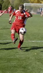 <b> Junior captain Laurie Nosbusch earned her second summer league honor </b>