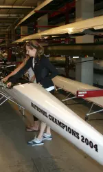 <b>Lightweights dedicate boat to 2004 national champions</b>
