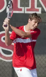 Sophomore Billy Bertha was one of three Badgers to compete this weekend