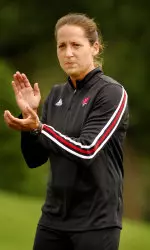 <b> Wisconsin head coach Paula Wilkins </b>