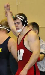 <b> Redshirt senior Eric Bugenhagen meets Illinois' Pat Walker on Sunday at heavyweight </b>