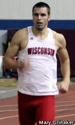 <b>David Grzesiak's performance in the 1,000 meters gave him the win in the pentathlon Friday.</b>