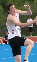 <b>Sophomore Paul Annear won the triple jump and finished second in the high jump Saturday.</b>