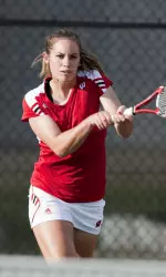 <b>Sophomore Hannah Berner lost just three games against her Green Bay and Northern Illinois opponents.</b>